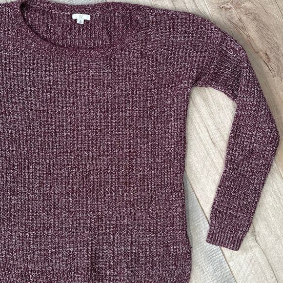 Boston Proper Maroon Sweater Womens Size Medium - Picture 4 of 5